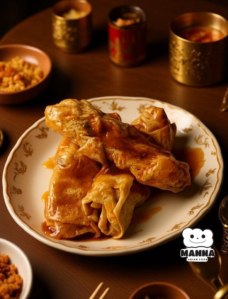 03.🥢 鮮竹卷 Bean Curd Roll (400g / 10pcs)
🇬🇧 英國製造|港式點心|香滑豆腐皮包裹鮮蝦豬肉・層次豐富