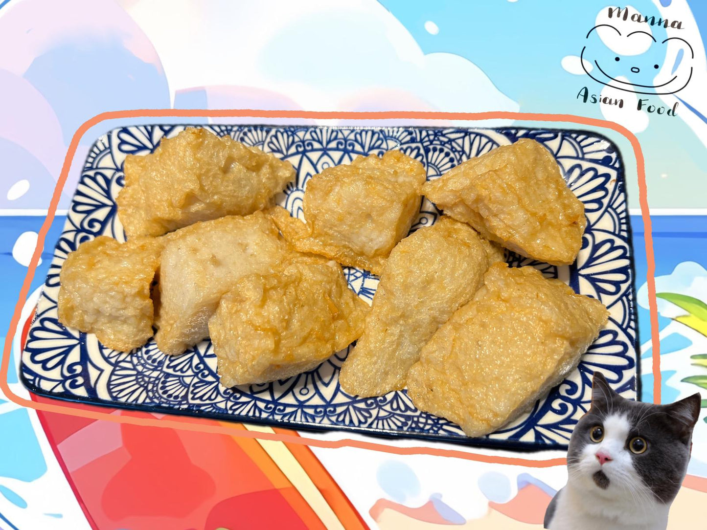 香港仔魚片頭 (250g ) (大概12至14粒) <兩包魚片頭免雪種, 優惠碼在說明例>