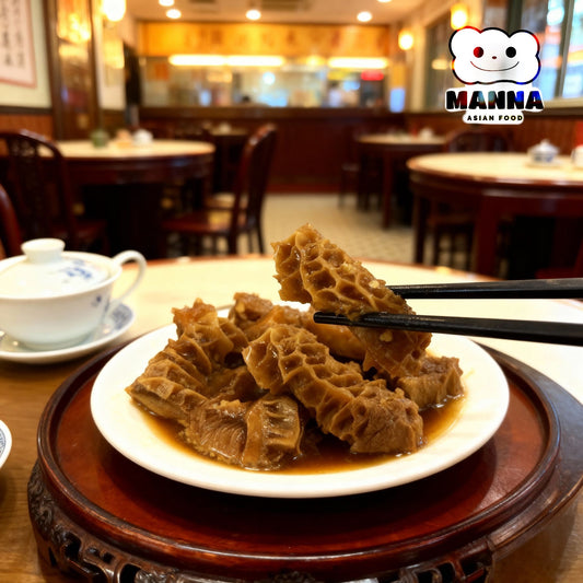 07. 黑椒金錢肚（200g）
Black Pepper Sauce Beef Tripe (200g)
🇬🇧 英國製造｜港式點心風味｜香辣惹味